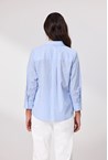 ELISE SHIRT - blue/white